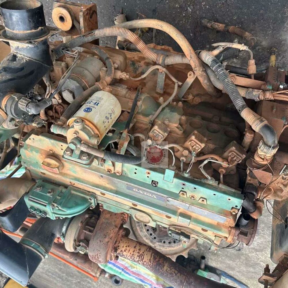 Дизельный двигатель внутреннего сгорания ДВС Volvo D6D EC210BLC